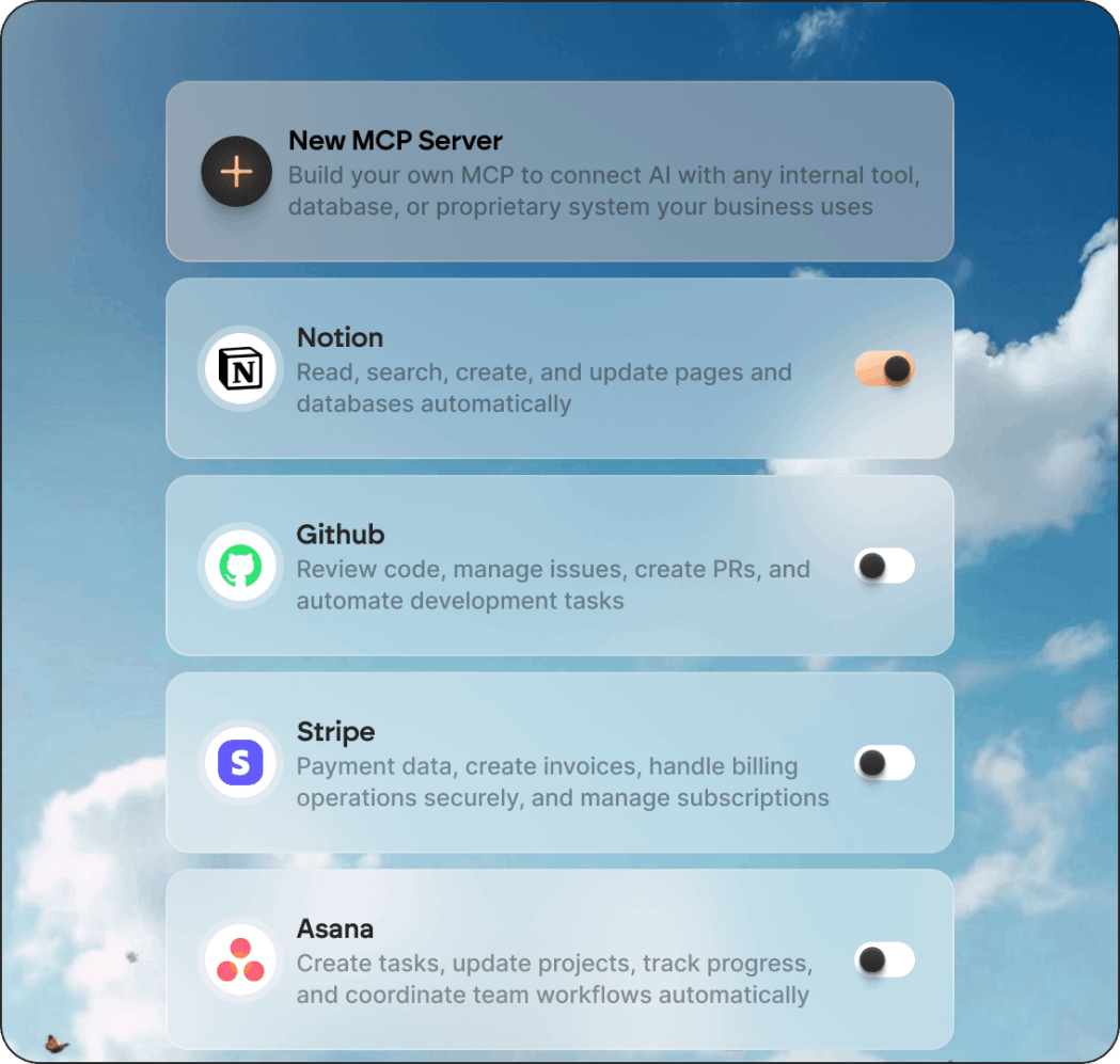 Build powerful integrations